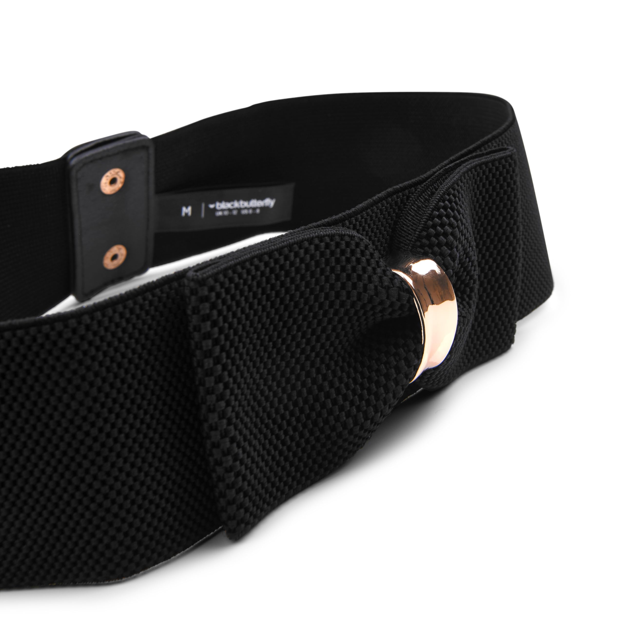 BlackButterfly 2.4 Inch Elastic Bow Waist Belt - Image 3