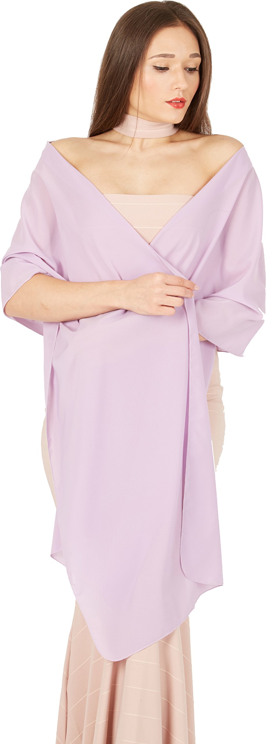 BlackButterfly Chiffon Bridesmaid Wedding Evening Shawl Wrap - Image 4