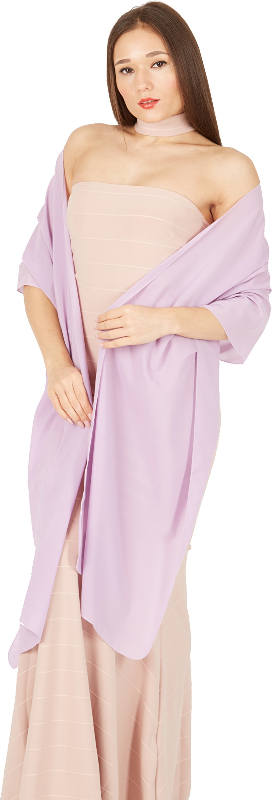 BlackButterfly Chiffon Bridesmaid Wedding Evening Shawl Wrap - Image 5