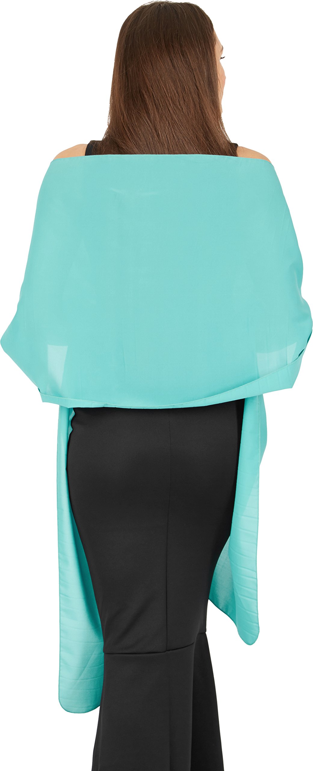 BlackButterfly Chiffon Bridesmaid Wedding Evening Shawl Wrap - Image 3