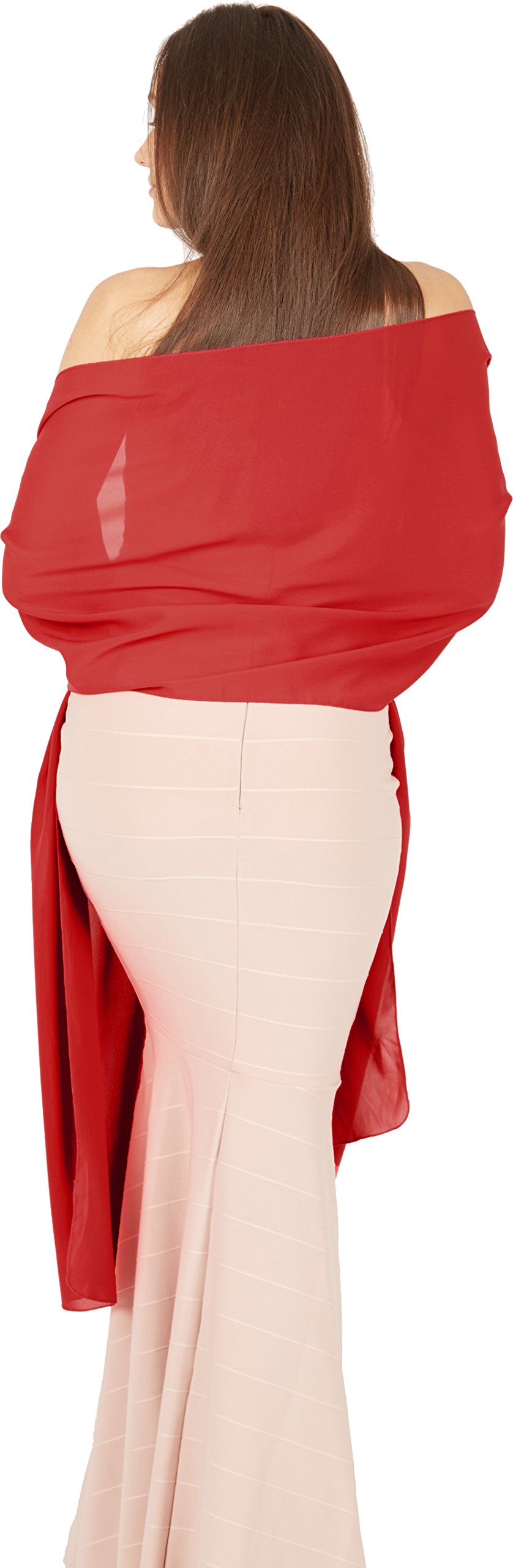 BlackButterfly Chiffon Bridesmaid Wedding Evening Shawl Wrap - Image 3
