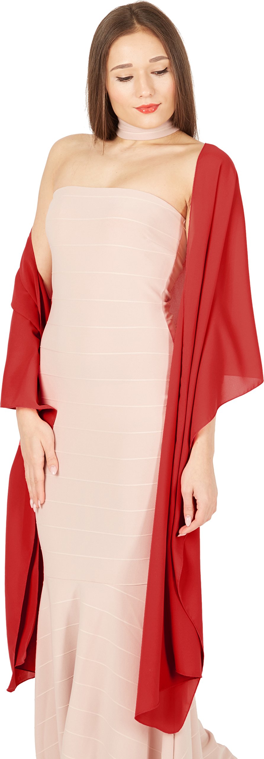 BlackButterfly Chiffon Bridesmaid Wedding Evening Shawl Wrap - Image 5