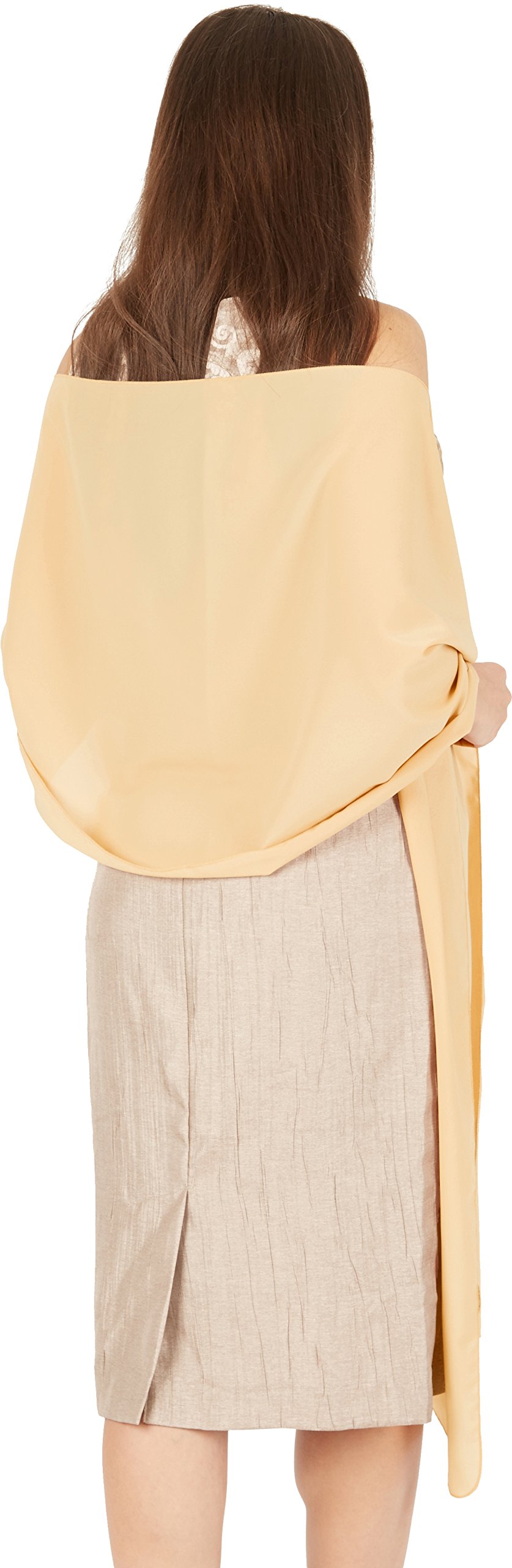 BlackButterfly Chiffon Bridesmaid Wedding Evening Shawl Wrap - Image 3