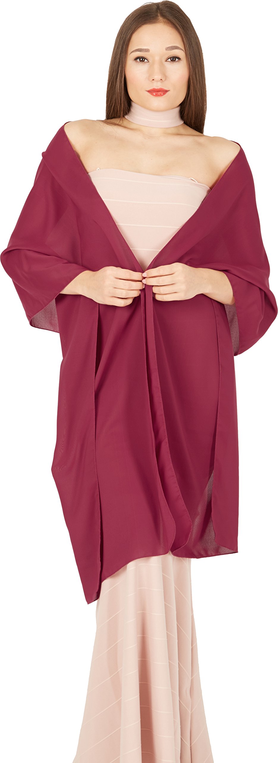 BlackButterfly Chiffon Bridesmaid Wedding Evening Shawl Wrap - Image 5