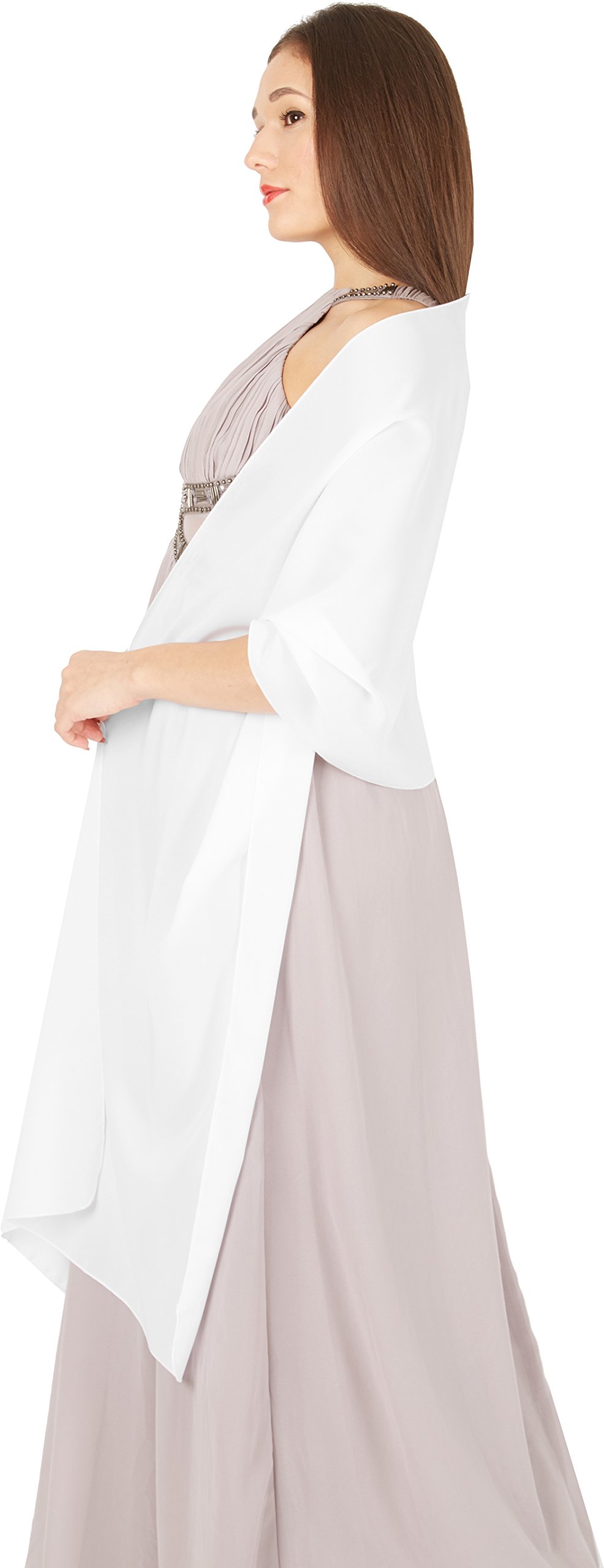 BlackButterfly Chiffon Bridesmaid Wedding Evening Shawl Wrap - Image 2