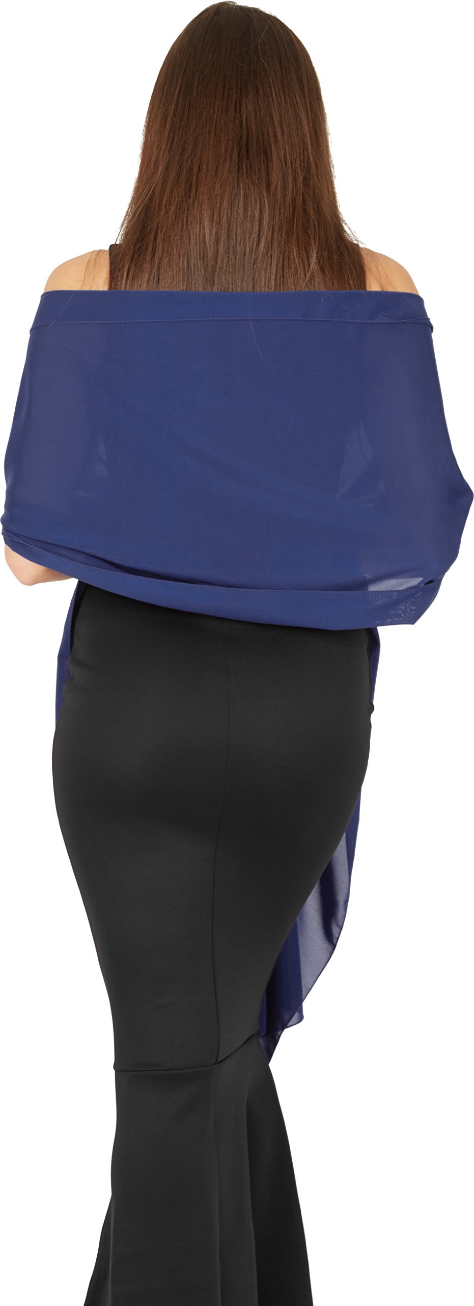 BlackButterfly Chiffon Bridesmaid Wedding Evening Shawl Wrap - Image 3