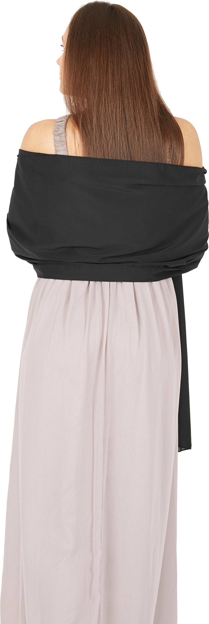 BlackButterfly Chiffon Bridesmaid Wedding Evening Shawl Wrap - Image 3
