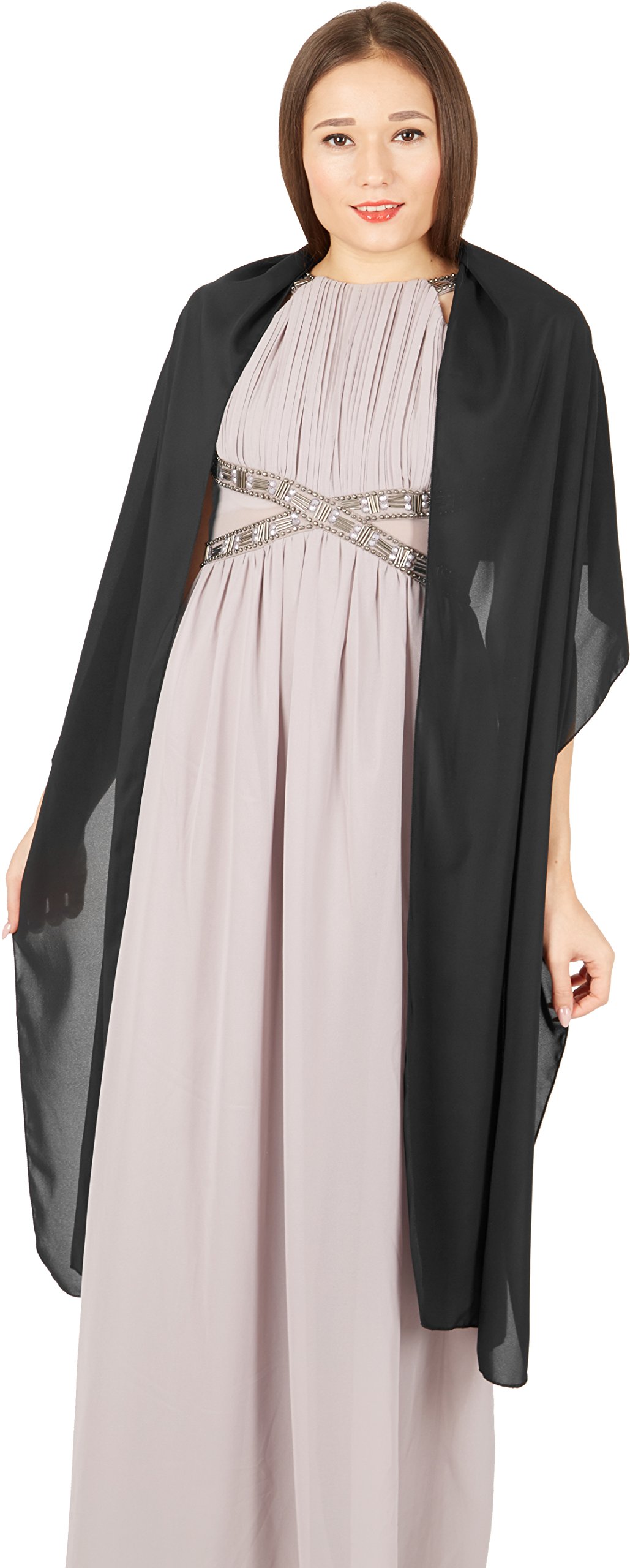BlackButterfly Chiffon Bridesmaid Wedding Evening Shawl Wrap - Image 5