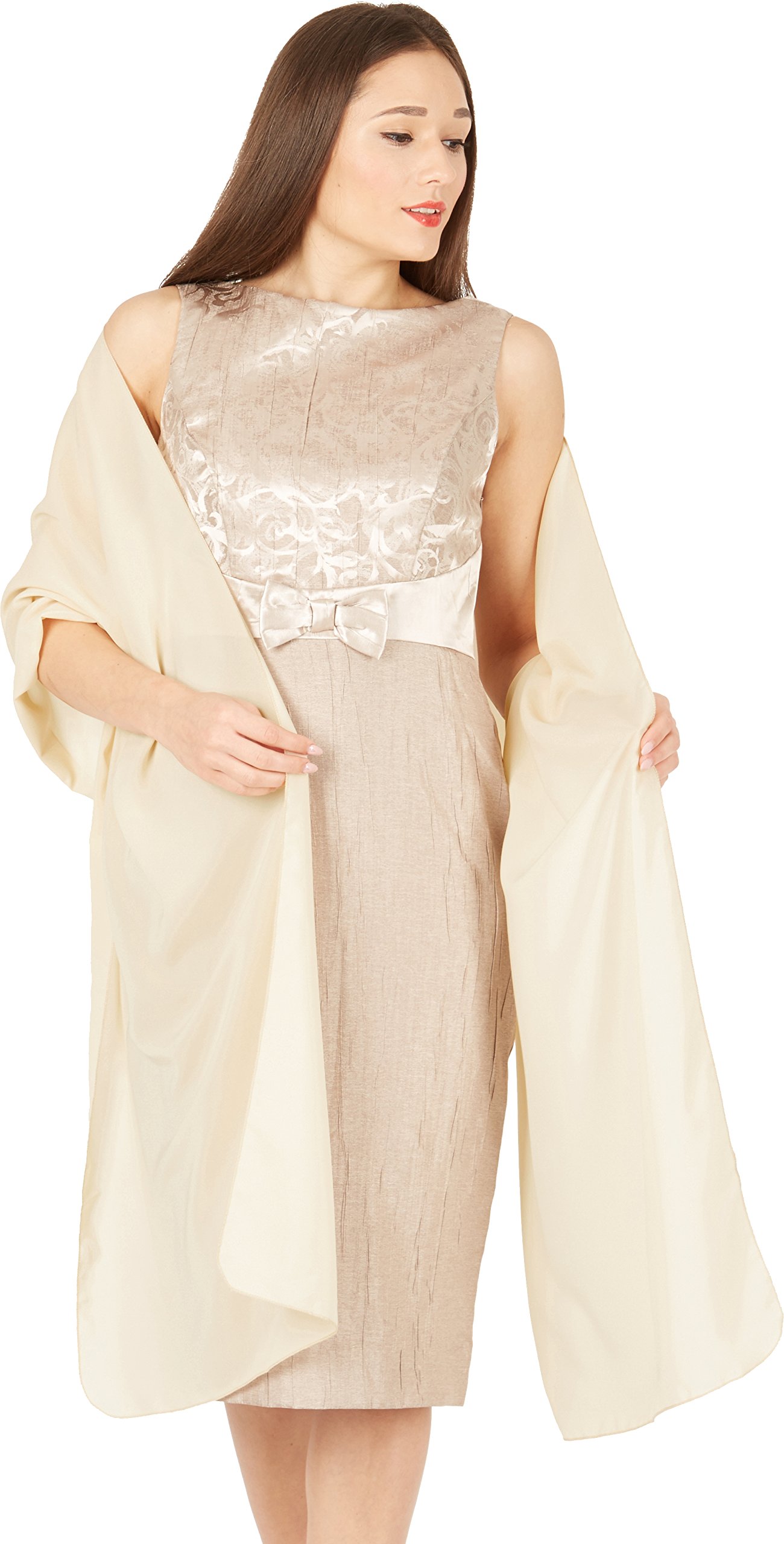 BlackButterfly Chiffon Bridesmaid Wedding Evening Shawl Wrap - Image 4