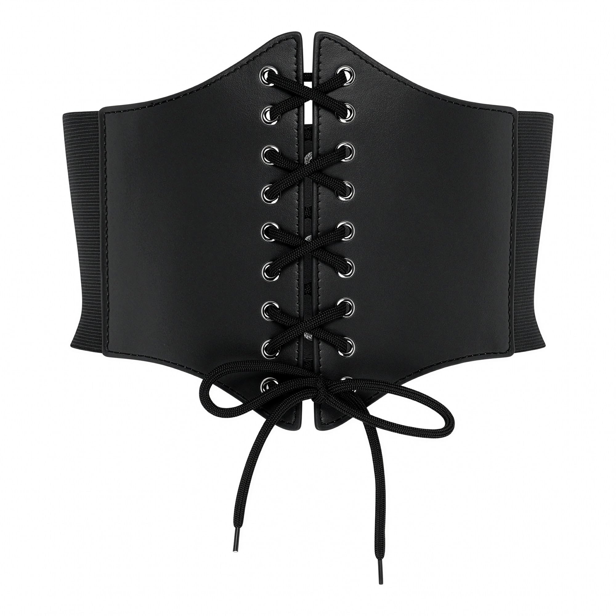BlackButterfly Elastic Halloween Cosplay Costume Waist Tie-Up Waspie Corset Belt