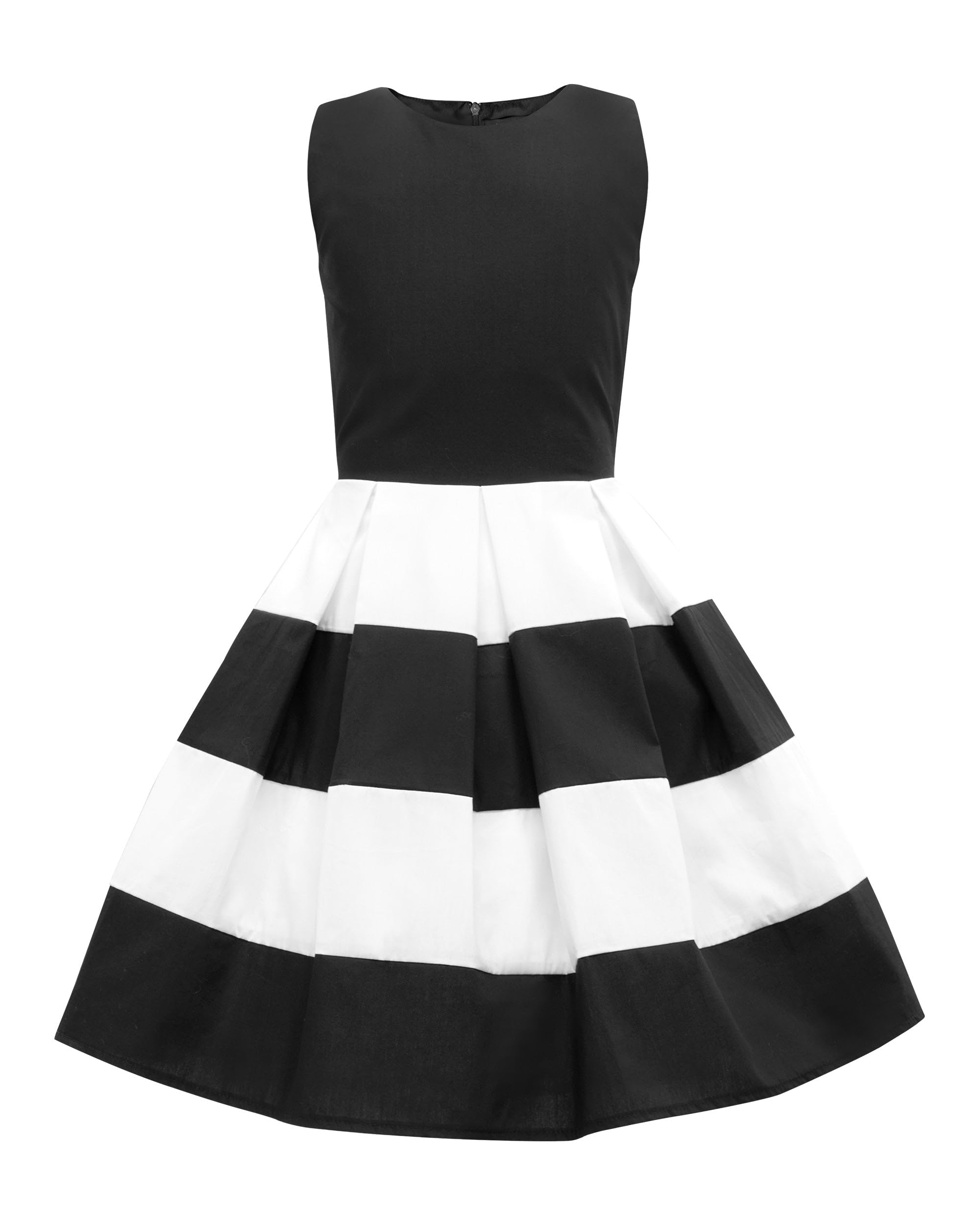 BlackButterfly Kids 'Lilly' Vintage Striped 50's Children's Girls Dress