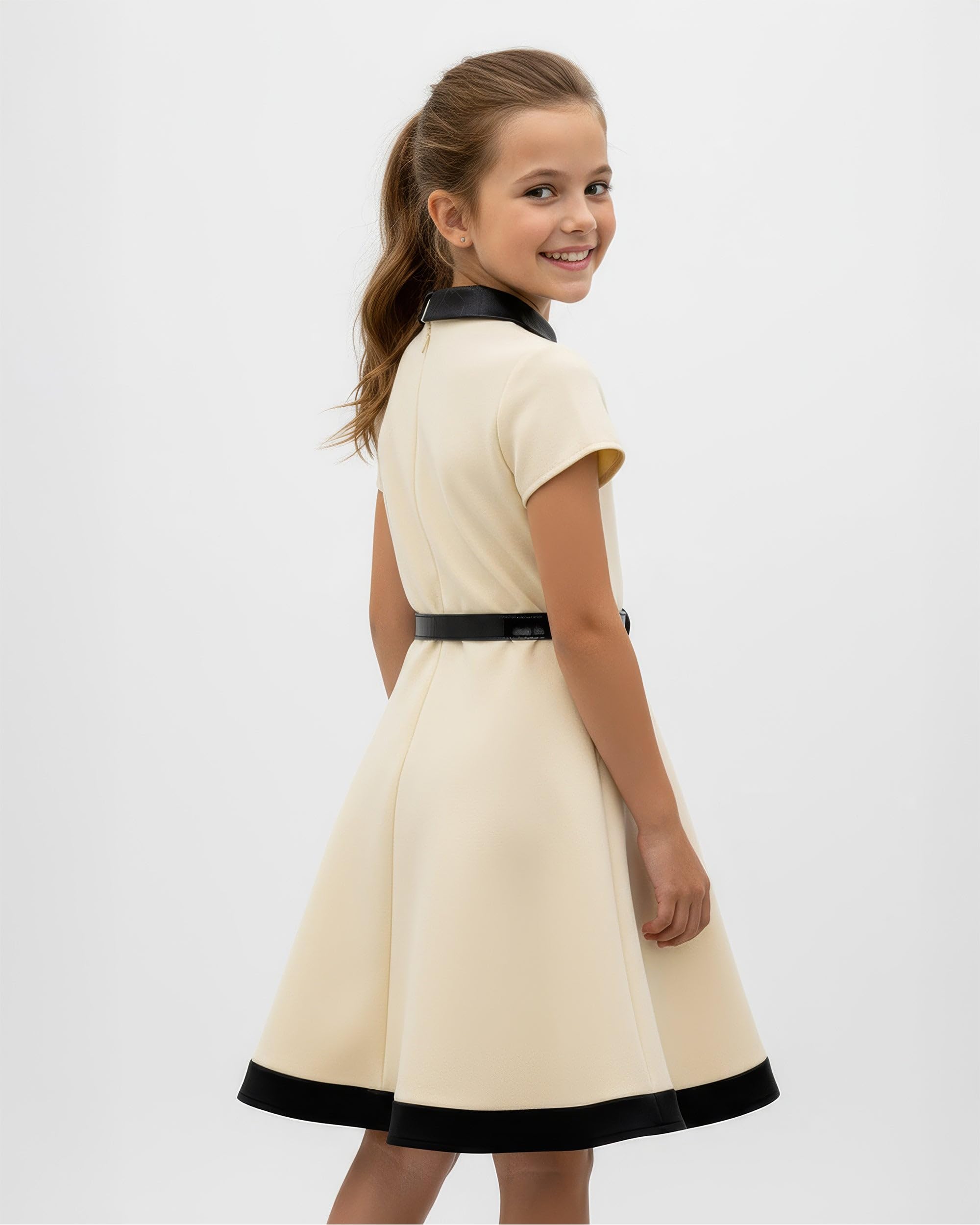 BlackButterfly Kids 'Lucy' Vintage Clarity 50's Girls Dress - Image 5