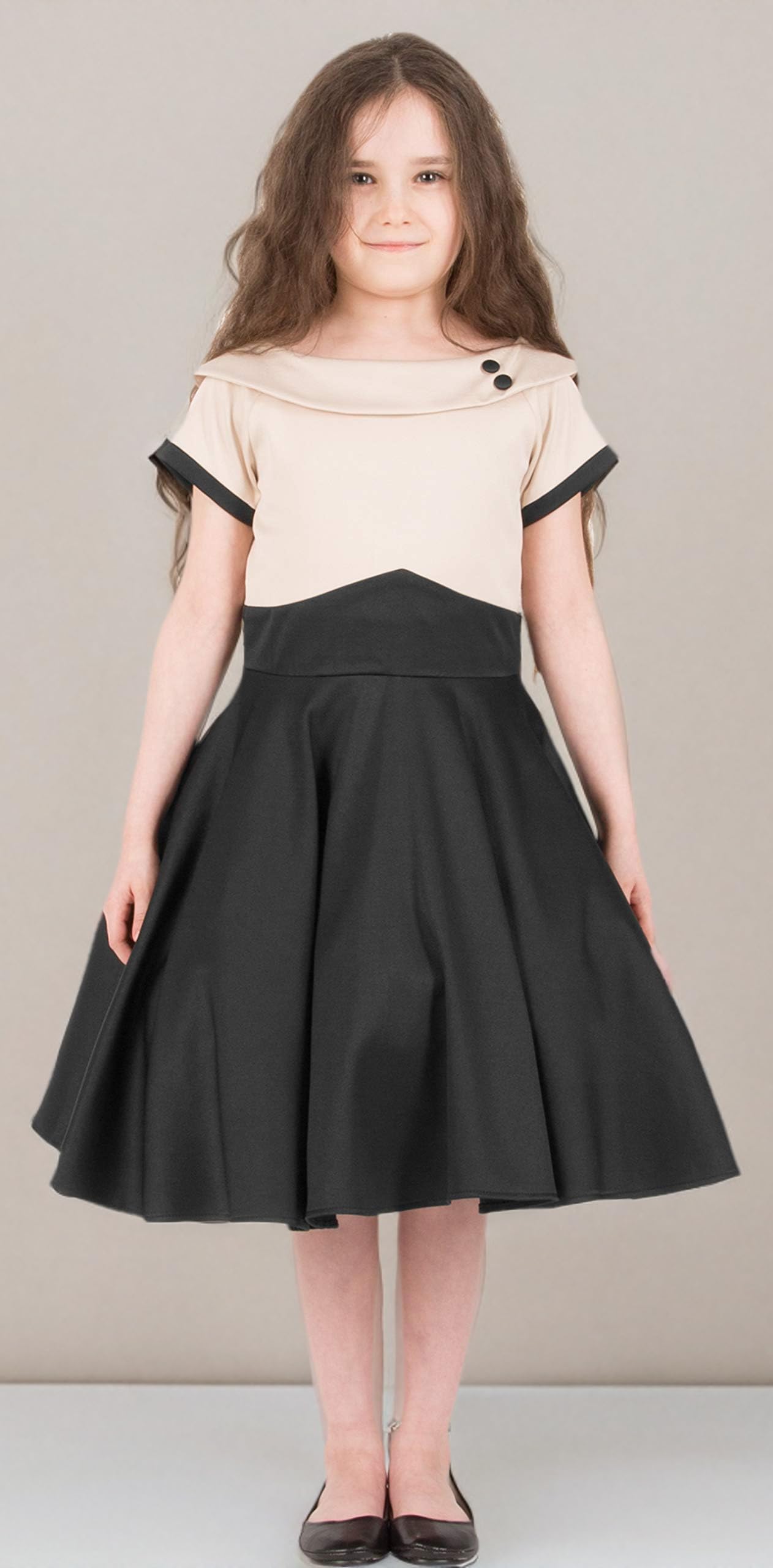 BlackButterfly Kids 'Valerie' Vintage Clarity 50's Girls Dress - Image 9