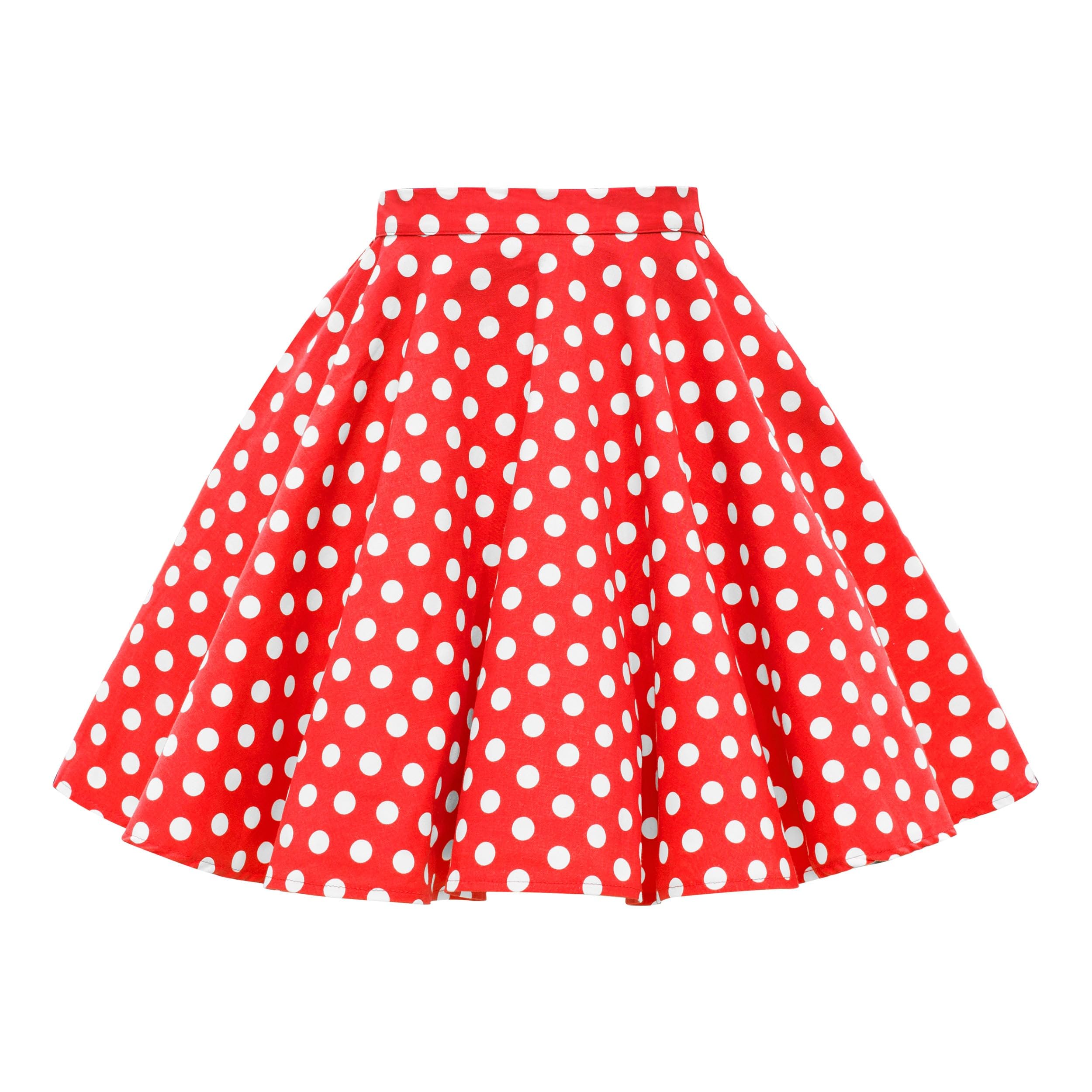 BlackButterfly Kids Vintage 50's Full Circle Girls Swing Skirt