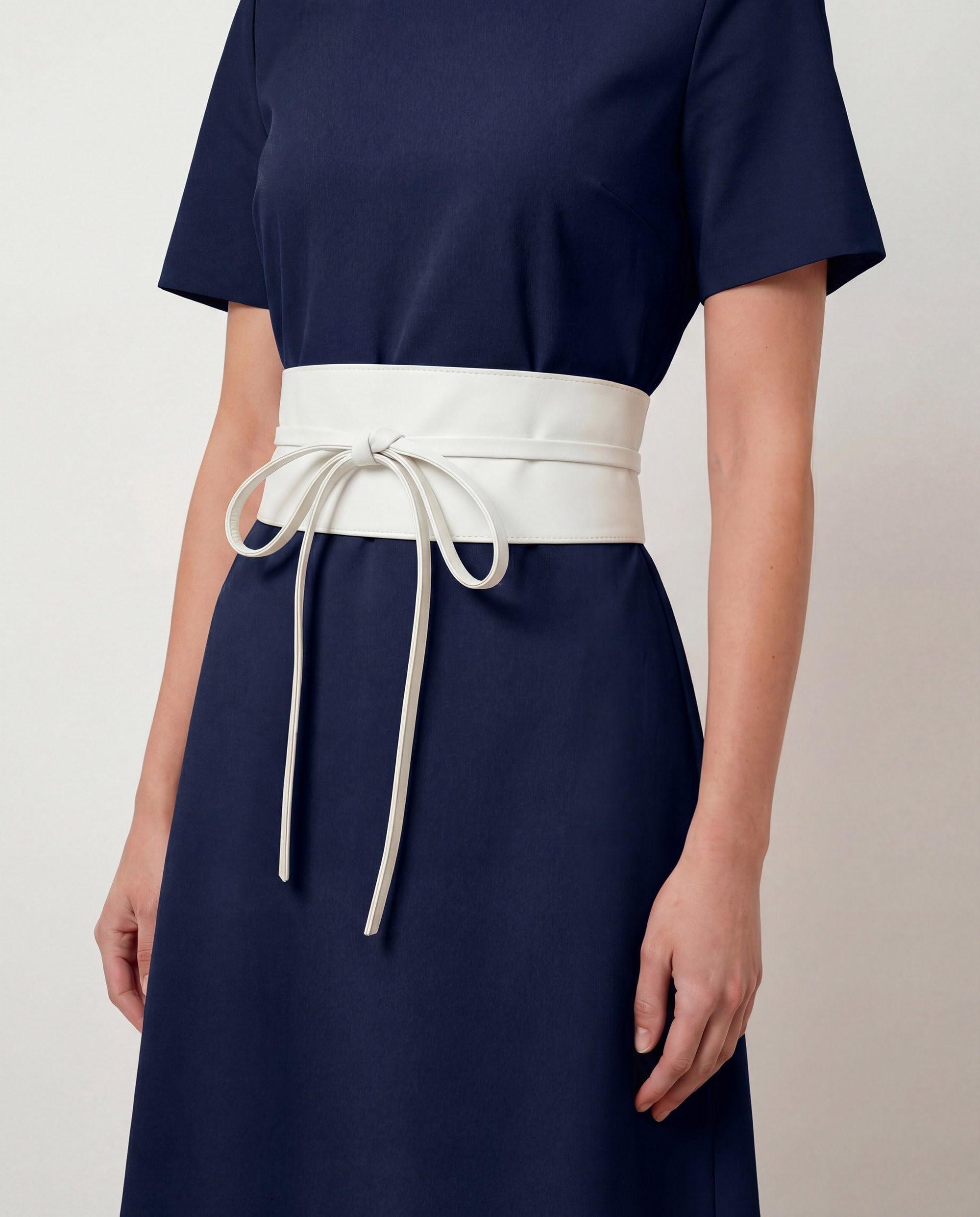 BlackButterfly Obi Waist Band Self Knot Tie Up Cinch Belt - Image 2