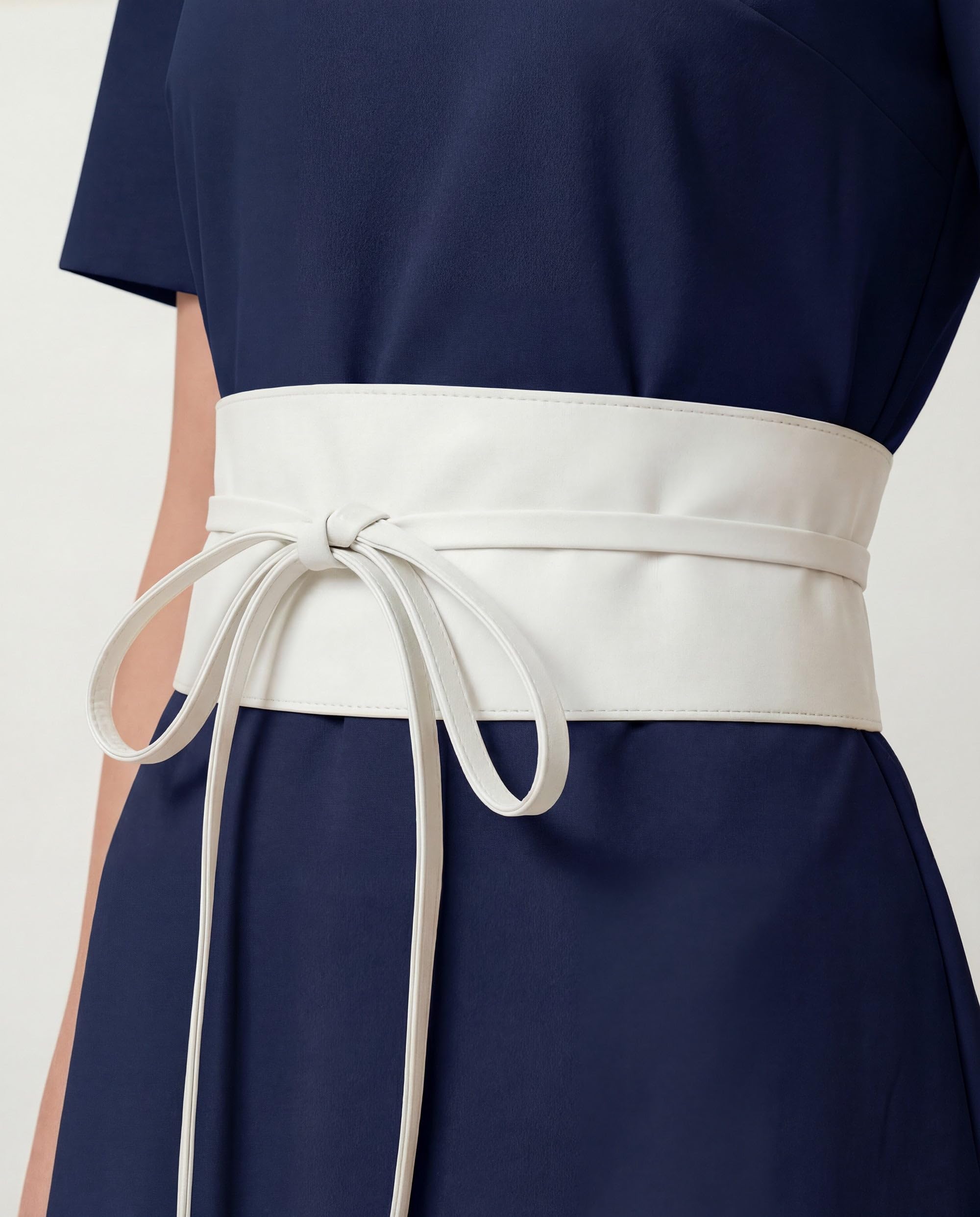 BlackButterfly Obi Waist Band Self Knot Tie Up Cinch Belt - Image 4