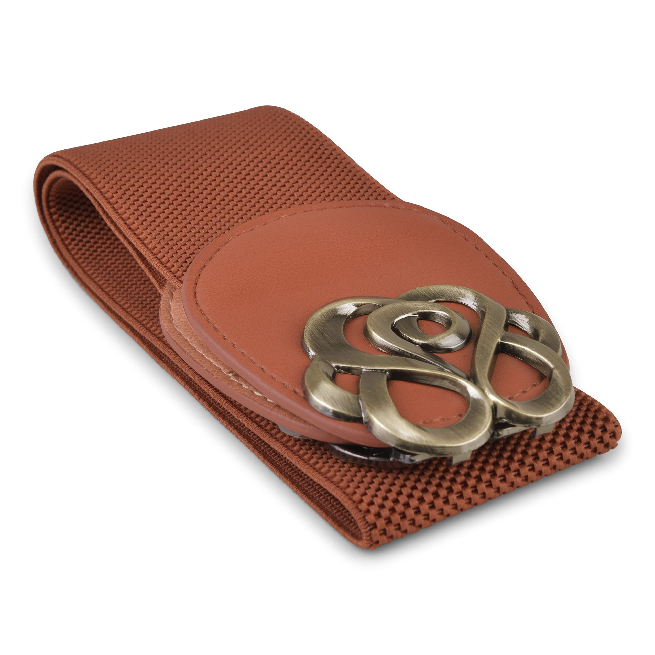BlackButterfly Stretchy Vintage Waspie Elastic Buckle Waist Belt - Image 5