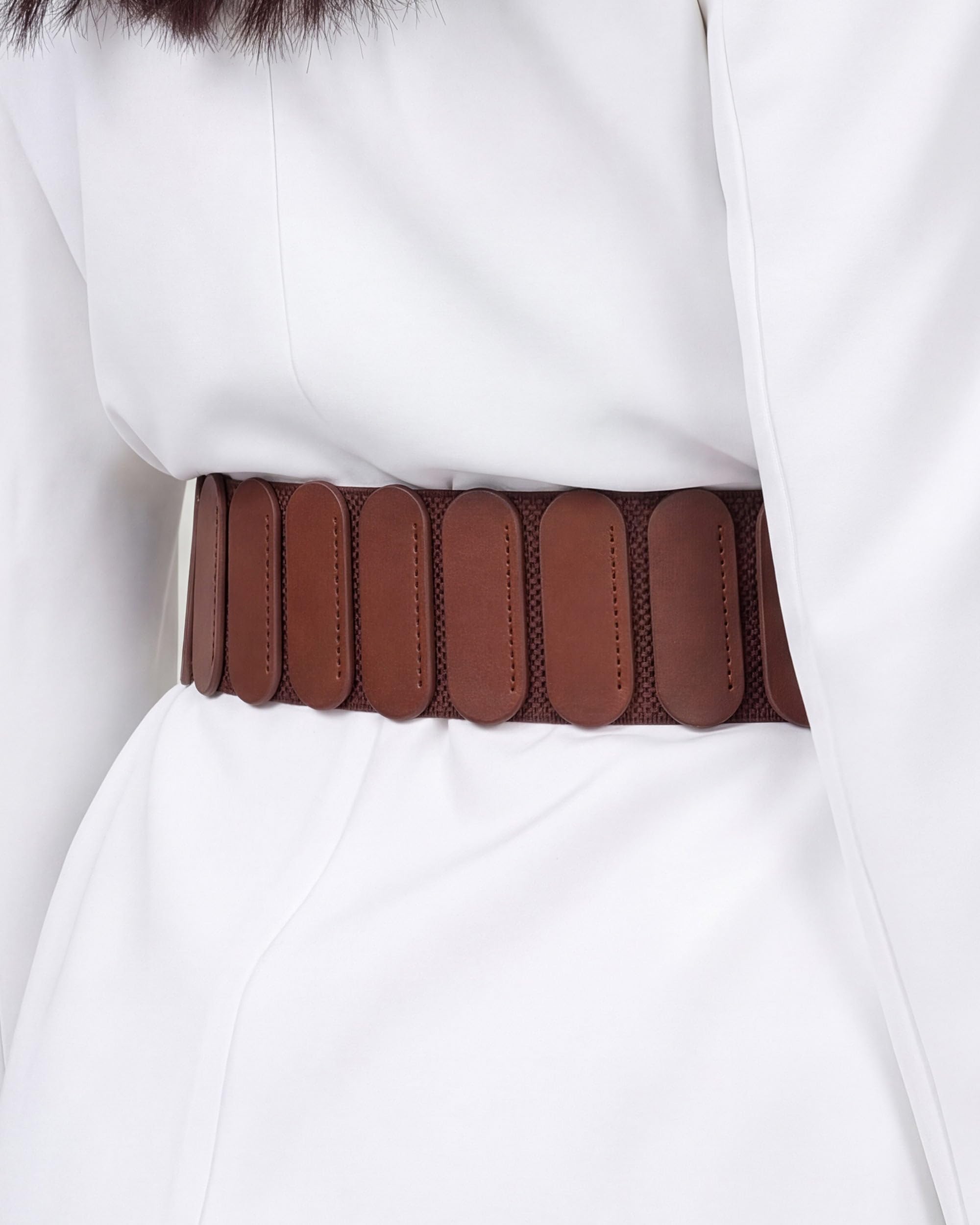 BlackButterfly Wide Elastic Waist Belt Fashion Vintage Dress Cosplay Waspie Belt - Image 5