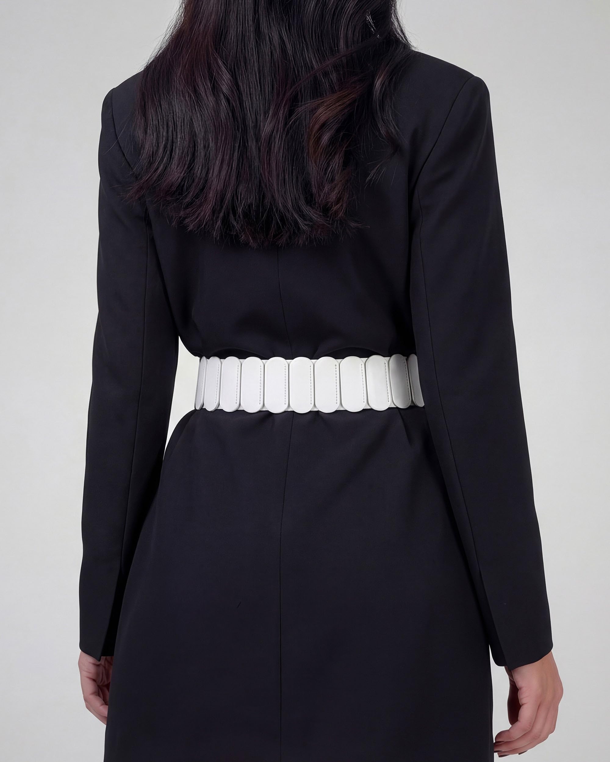 BlackButterfly Wide Elastic Waist Belt Fashion Vintage Dress Cosplay Waspie Belt - Image 3